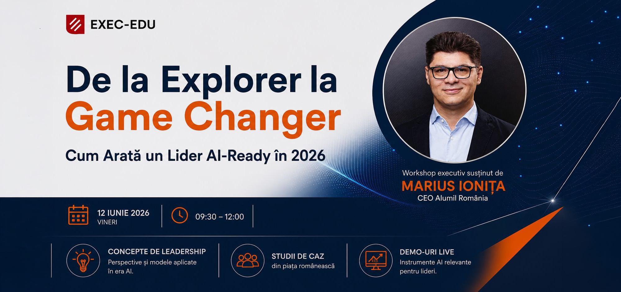 De la Explorer la Game Changer, EXEC-EDU