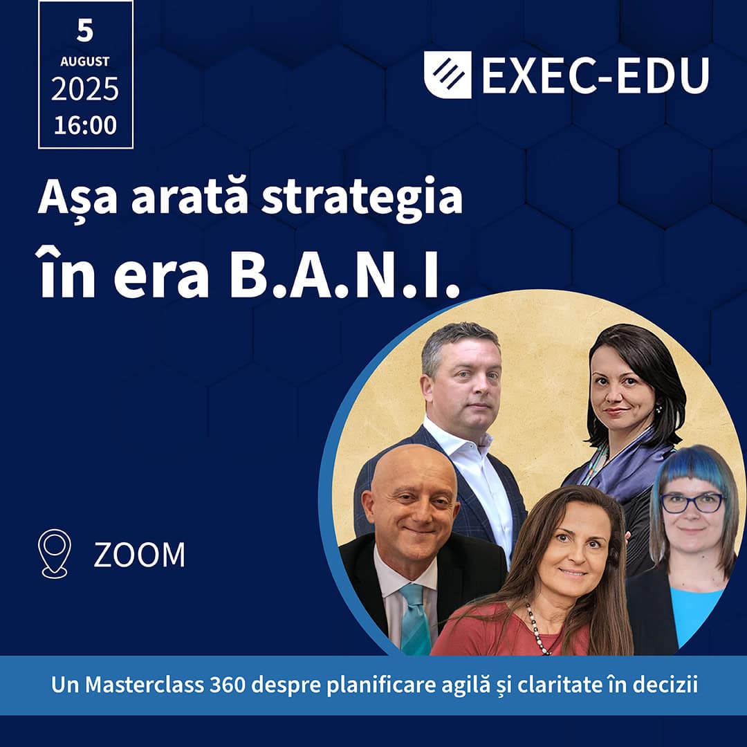 Așa arată strategia în era B.A.N.I.